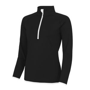 Felpa Cool con mezza zip da donna Just Cool JC036
