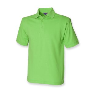Polo piqué classica 65/35 da uomo Henbury HN400