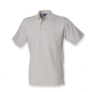 Polo piqué classica in cotone da uomo Henbury HN100