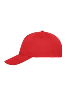 Cappellino Sandwich a 5 pannelli in cotone bio Daiber MB6238