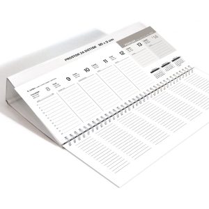 Calendario da tavolo orizzontale Fix