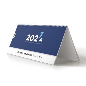 Calendario da tavolo verticale con immagine