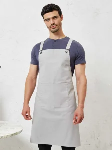 Cross back ‘Barista’ bib apron Premier PR129