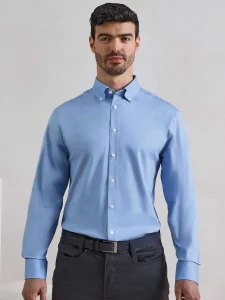 Camicia Oxford ‘Supreme’ a maniche lunghe da uomo Premier PR284