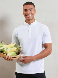 Coolchecker ‘Essential’ chef’s top short sleeve Premier PR646