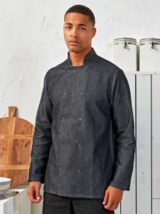 Giacca da cuoco in denim Premier PR660