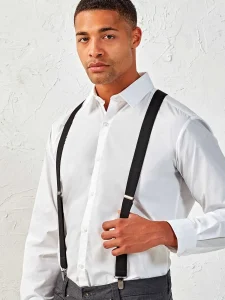 Clip on trousers braces Premier PR701