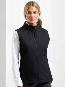 Women’s Windchecker printable & recycled softshell gilet Premier PR816