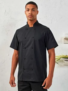 Chef’s Coolchecker short sleeve jacket Premier PR902