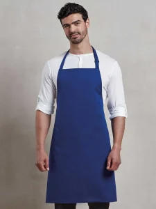 ‘Antimicrobial’ bib apron Premier PR996