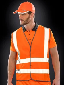 Gilet di sicurezza ad alta visibilità Result RER201X