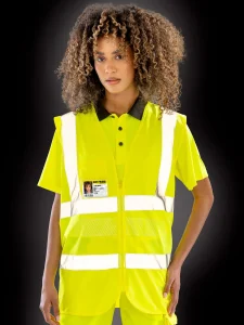 Tabard di sicurezza con zip Result RER202X