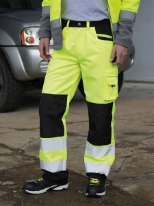 Safety cargo trousers Result RER327X