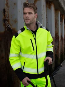 Varnostni softshell iz ripstopa za potisk Result RER476X