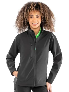 Women’s recycled 3-layer printable softshell jacket Result RER900F