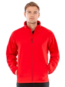 Giacca softshell a 2 strati riciclata stampabile da uomo Result RER901M