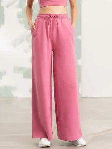 Ženske trajnostne jogger hlače s širokimi hlačnicami SF Clothing SKSK431