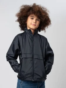 Giacca Wind per bambini Black Spider SP501