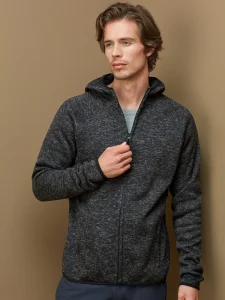 Lux hooded knit fleece jacket Stedman ST5460