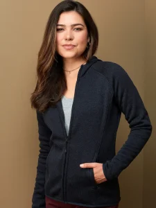 Lux hooded knit fleece jacket Stedman ST5560