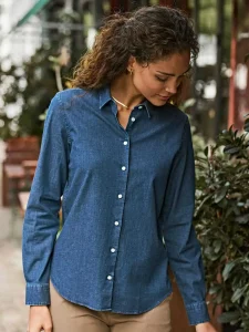 Women’s denim shirt Tee Jays TJ4005