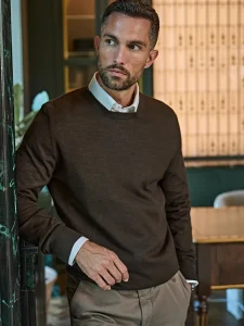 Men’s crew neck sweater Tee Jays TJ6000