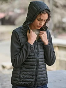 Ladies’ hooded crossover jacket Tee Jays TJ9629