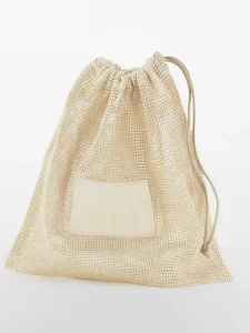 Organic cotton mesh sacks Westford Mill W155M