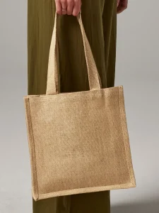 Jute compact tote Westford Mill W406