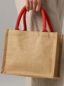 Jute mini gift bag Westford Mill W412