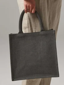 Jute midi tote Westford Mill W413
