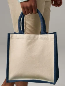 Printers midi jute tote Westford Mill W421