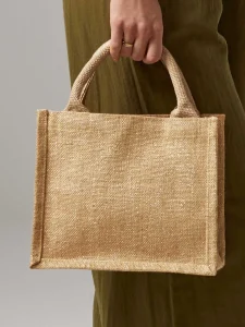 Shimmer jute mini gift bag Westford Mill W431