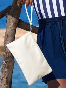 Canvas wristlet pouch Westford Mill W520