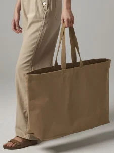 Oversized canvas tote bag Westford Mill W696