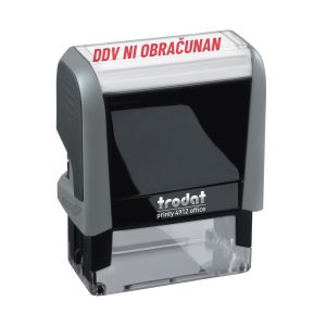 DDV NI OBRAČUNAN stamp (Trodat 4912)