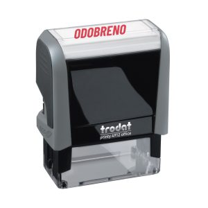ODOBRENO stamp (approved)